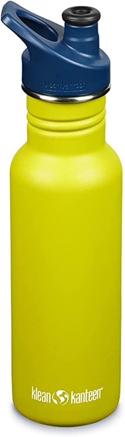 Classic Narrow 18oz (w/Sport Cap) - Green Apple