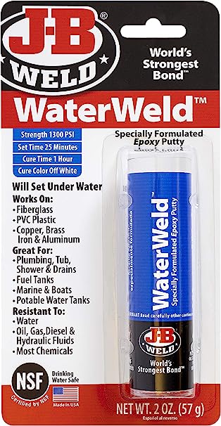 J-B WELD - WATERWELD䋢 WILL SET UNDER WATER - 57g