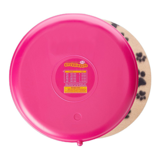 The 'Original' Snugglesafe Microwave Heating Pad Disc Microwavable Heated Pet Bed