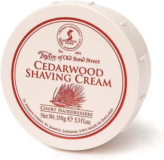 Cedarwood Shaving Cream Bowl 150g