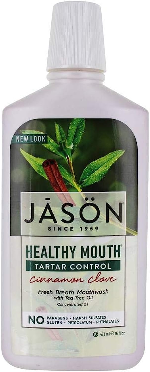 Jason Healthy Mouth Mouthwash - Cinnamon Clove 16 Fl Oz