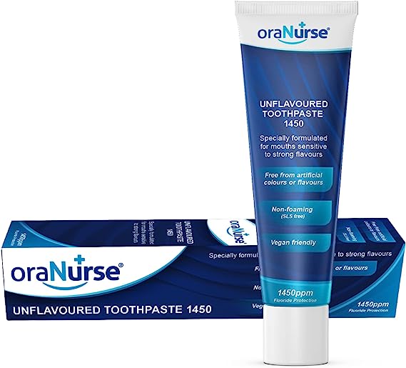 Oranurse Unflavoured toothpaste 1450ppm 50 ml