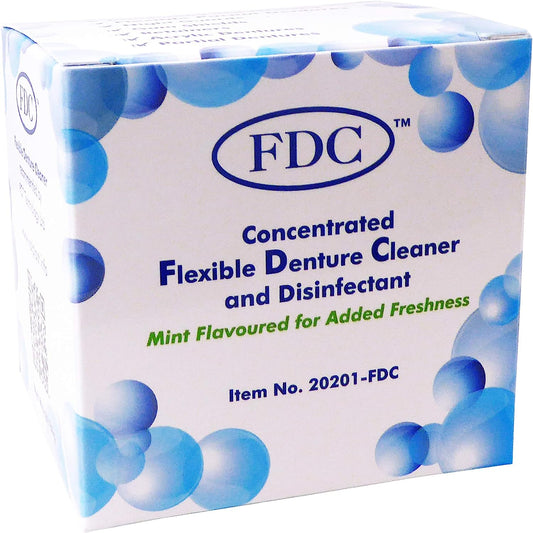 FDC FLEXIBLE DENTURE CLEANER PK 12